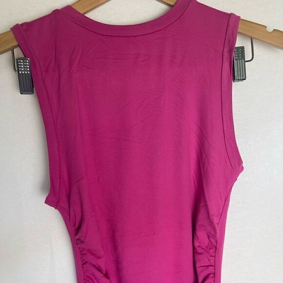 Hot Pink mini dress - Picture 3 of 12